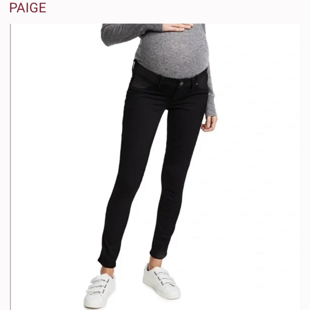 Paige Premium Maternity Denim Black size 28